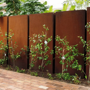 corten steel wall panels